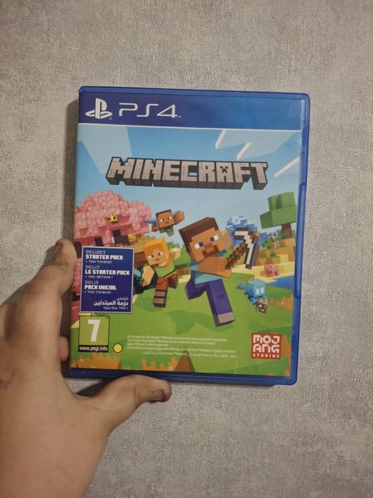 Диск майнкрафт на PS4