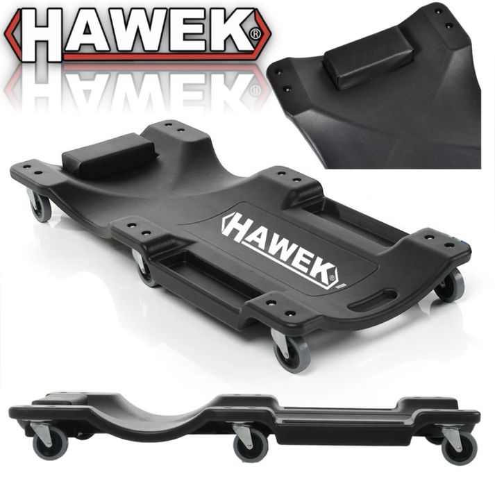 Автомонтьорска лежанка HAWEK с 6 колела