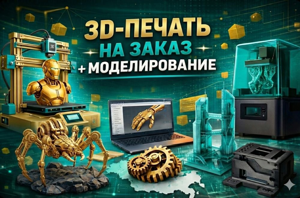 3D печать и 3D моделирование