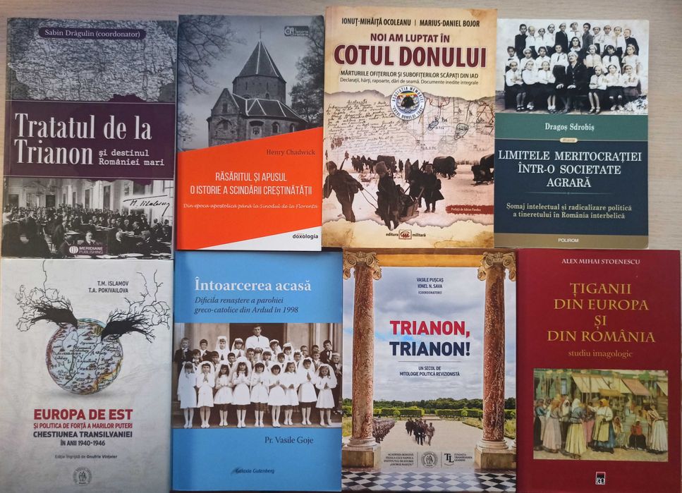 Carti despre istoria Romaniei (lichidare biblioteca)
