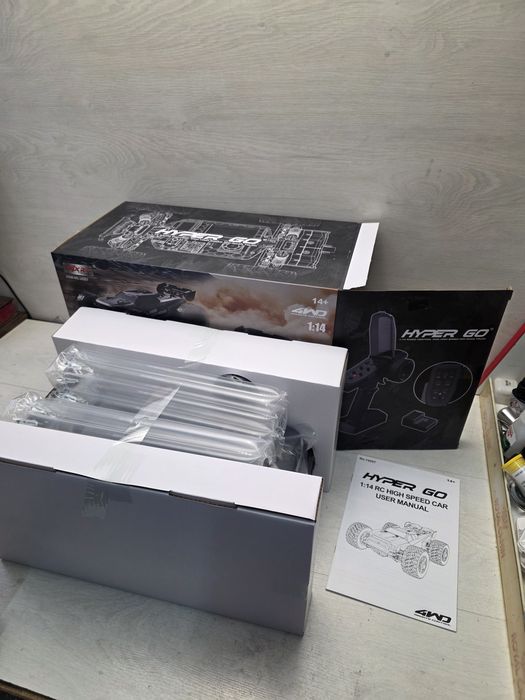 RC Количка MJX Hyper Go 14207 1/14 80KM/H Brushless RC Car 4WD - Нова