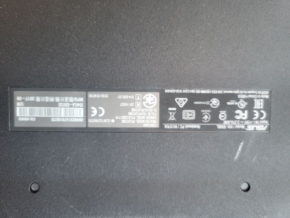 Ноутбук Asus X540L
