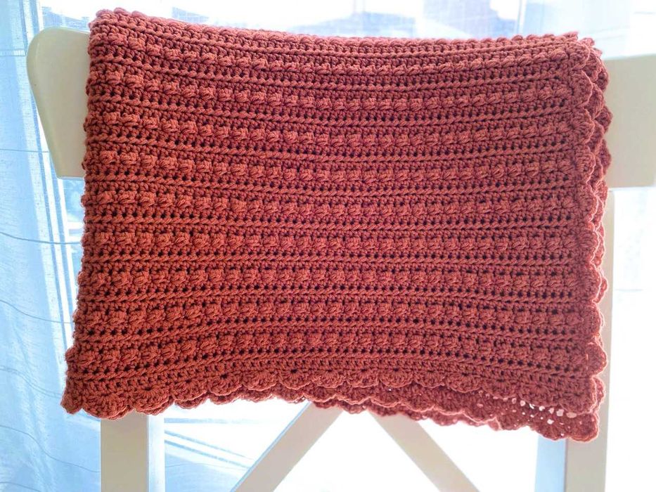 Paturica bebelusi, crosetata manual