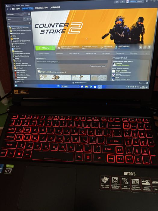 Ноутбук Acer nitro 5