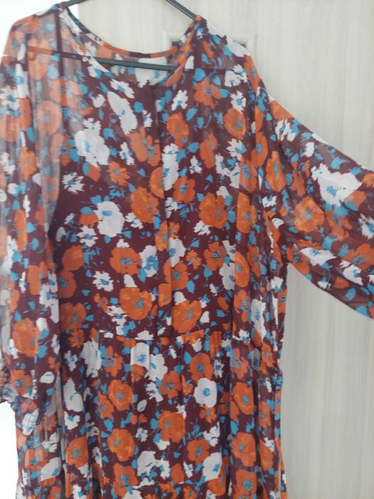 Rochie dama, din voal, marime 48-50
