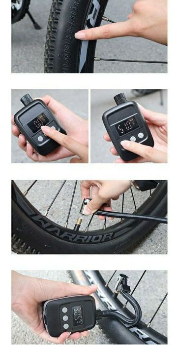 Насос электронный SUITU ST-9639 (велосипед, мячик, матрас, мотоцикл)