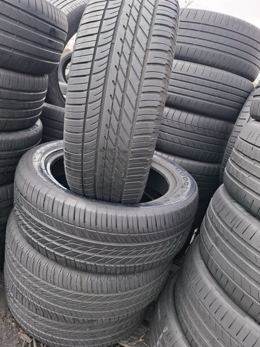 Vand set 4 anvelope 255 50 20 goodyear de vara bune  dot 2020