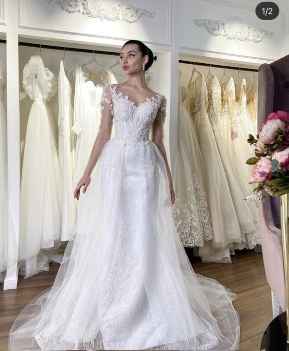 Свадебное платье от MALINELLI