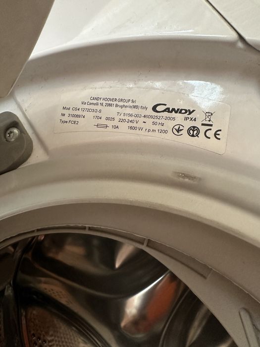 Пералня Candy на части