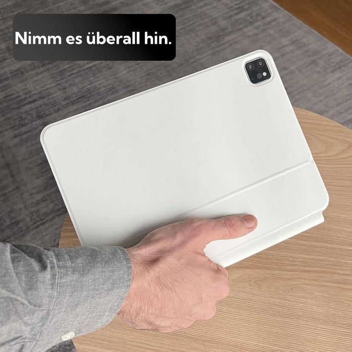 Магнитна клавиатура с тракпад за iPad Pro 12.9 и Air 13 (Нова)