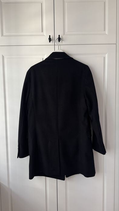 Мужское шерстяное пальто Massimo Dutti