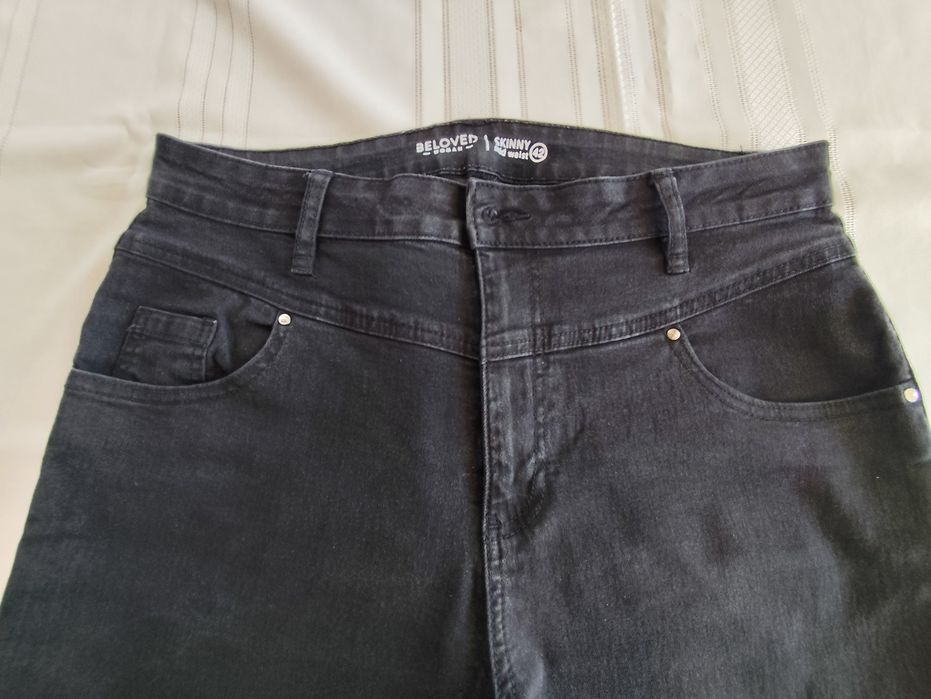 Blugi negri  damă skinny