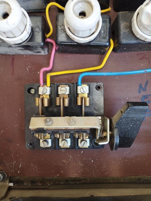 Tablou electric industrial pentru șantier de construcții.