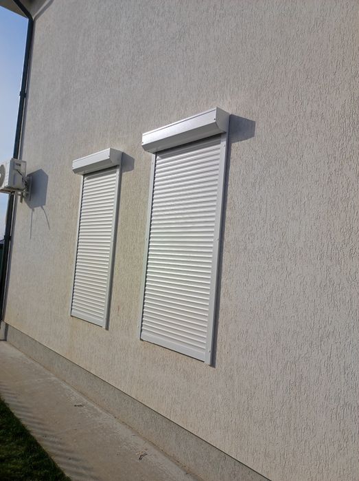 Rulou exterior din Aluminiu Alb