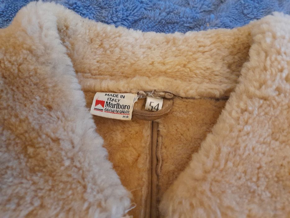 Cojoc blana de oaie original Malboro Tg.54