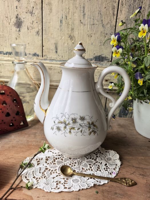 Сет чайник каничка захарница