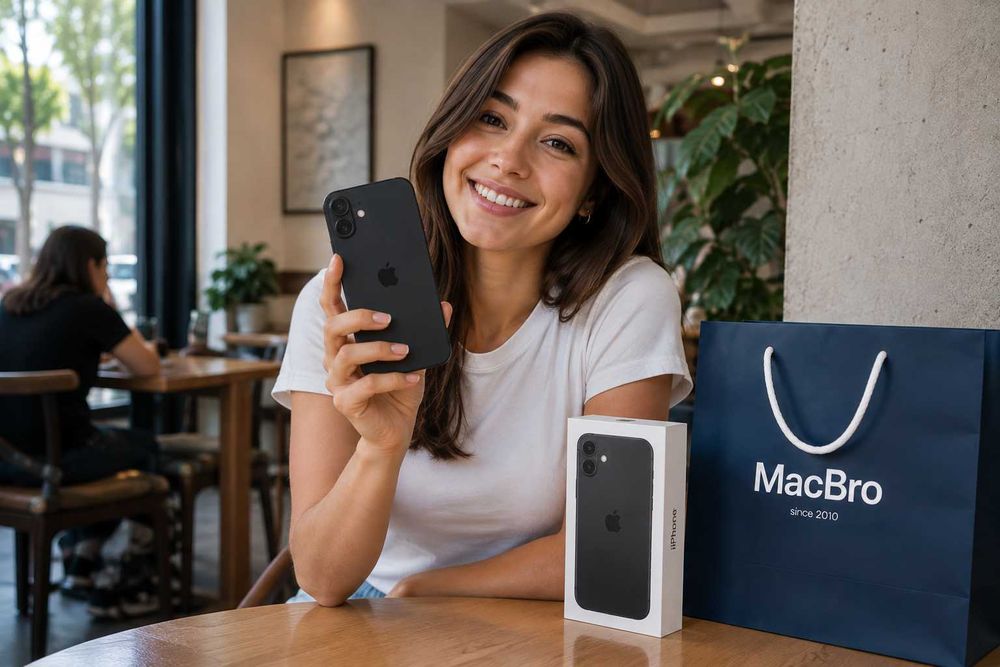 iPhone 16 128GB Black NEW (рассрочка 3–12 ой)