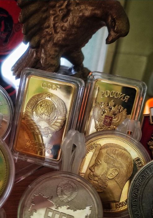 Сувенирный слиток «Золото Партии».