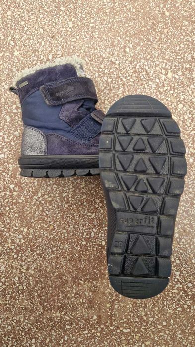 ghete de iarna Superfit, marimea 28, bleumarin