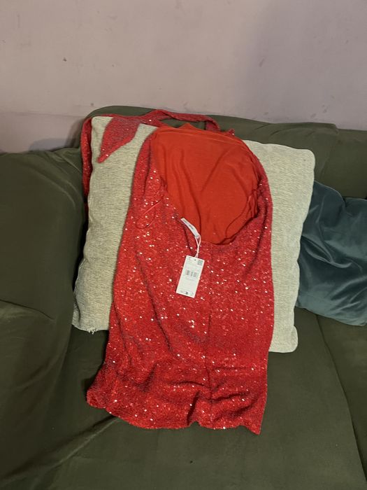 Рокля Mango с пайети