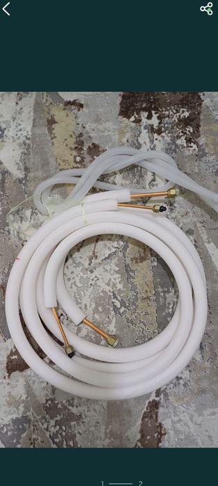 медная трубка кондиционера 3 метр (9мм и 6 мм) , 30 комплект