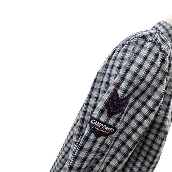 Мъжка карирана риза CAMP DAVID | XL