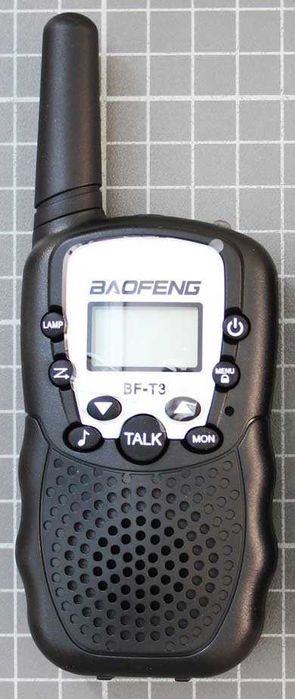 Уоки Токи Радиостанции Baofeng BF-T3, К-т 2бр. 38 лични кода, 10 звука