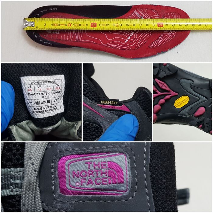 Semighete, ghete The North Face Viram, piele naturală, Nr. 37, 5 EU