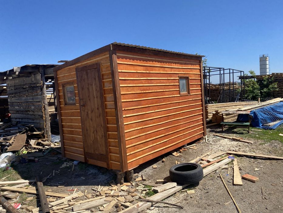 Баня каркасная 3,5/2м