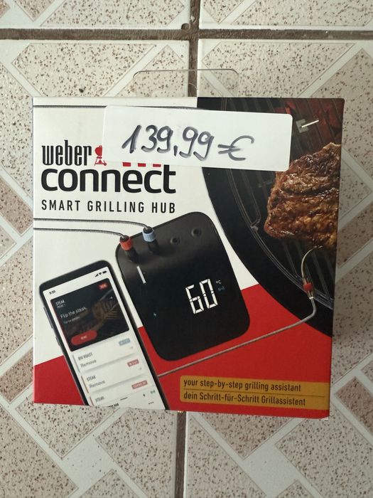 Weber Connect Smart, afisaj electronic, Wi-fi, bluetooth