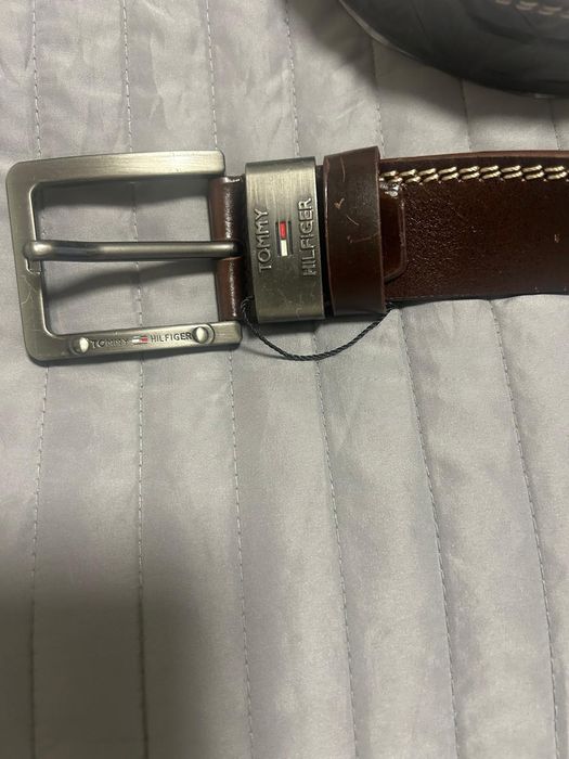 Curea de bărbați din piele, Tommy Hilfiger, Hugo Boss