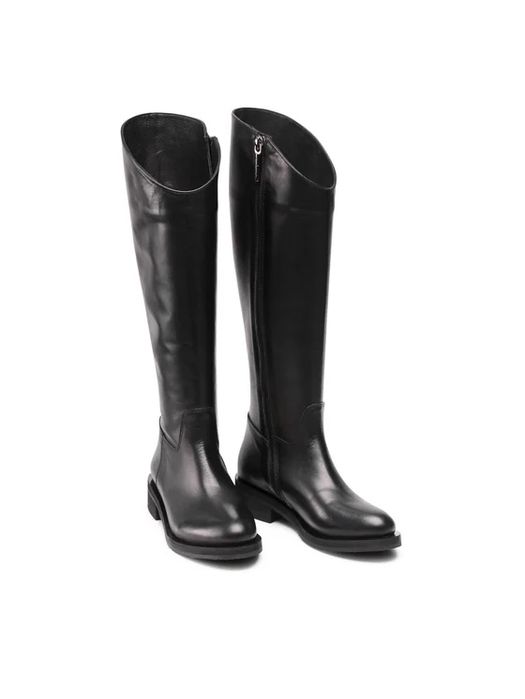 Eva Longoria ботуши офицерки 37н, естествена кожа