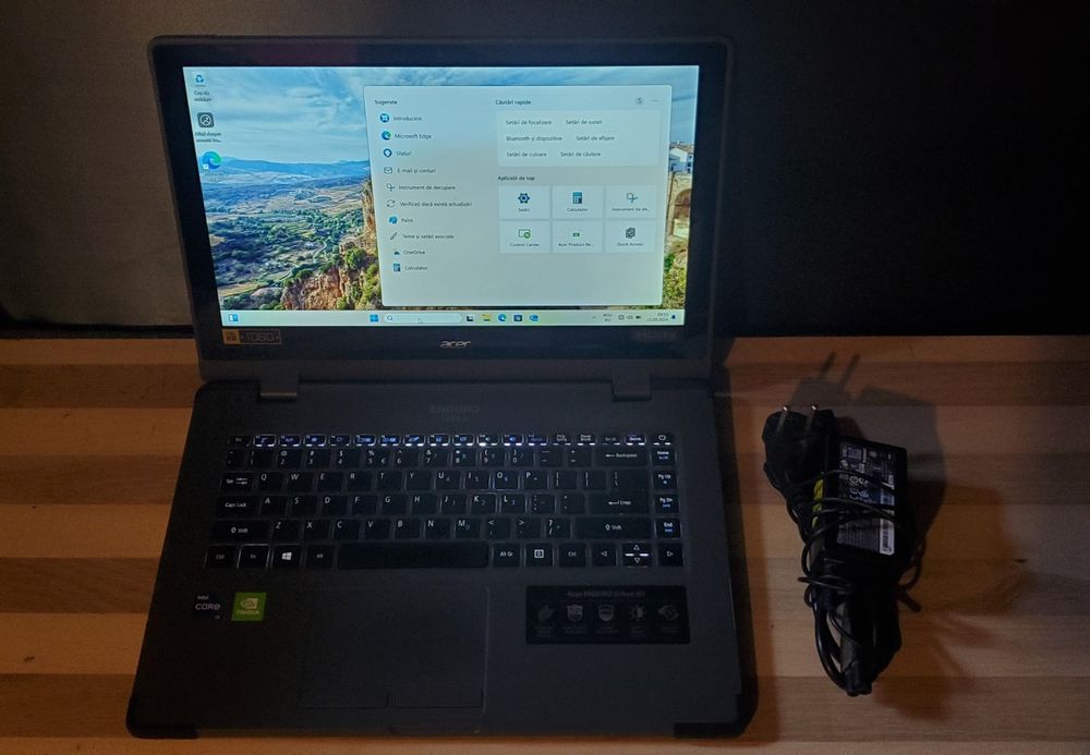 Laptop Acer Enduro Urban N3 16GB, 1 TB SSD,  i7 11th gen 2.80GHz, NVID