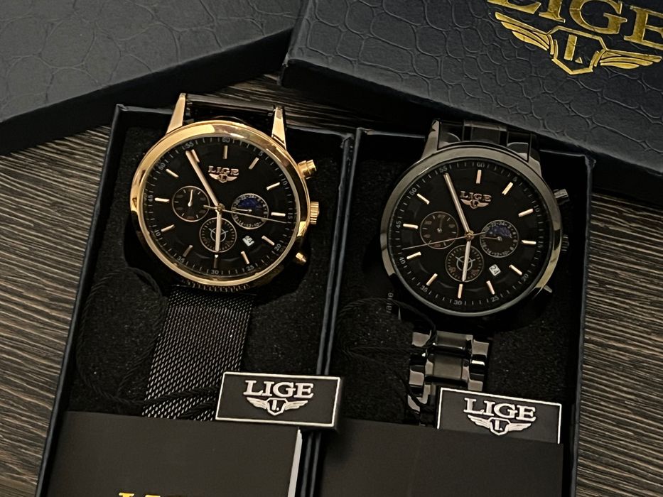 Мъжки часовници Lige - 2 броя