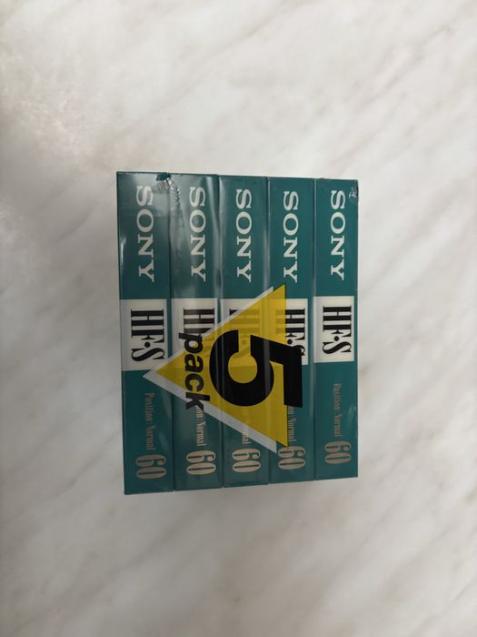 Casete SONY sigilate