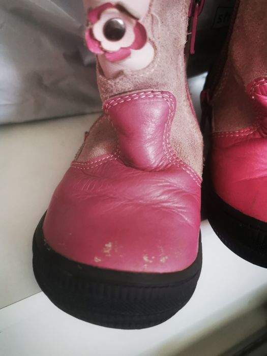 Детски кожени ботушки