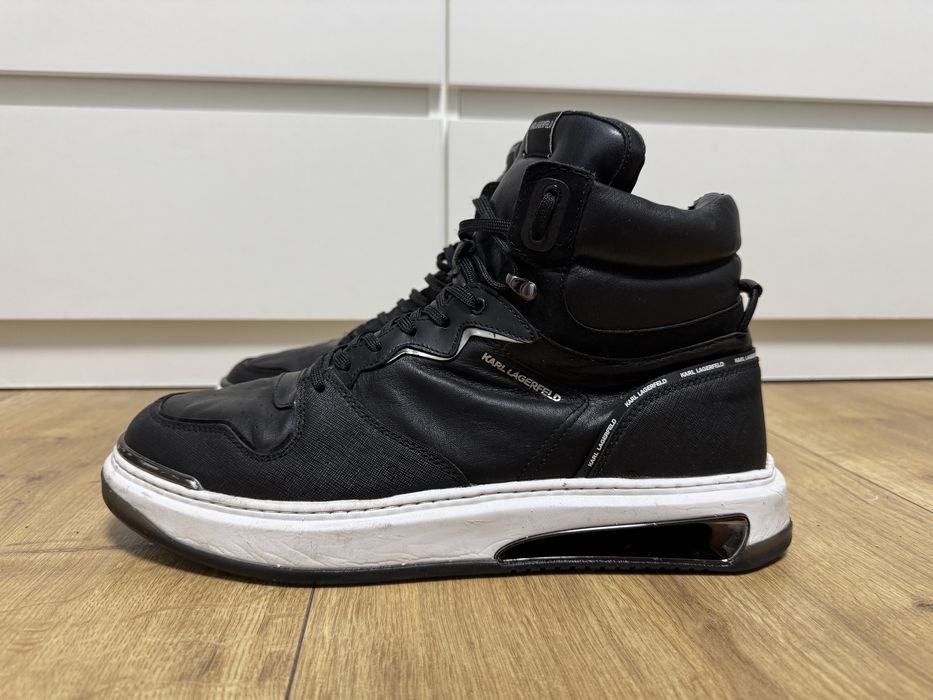 Karl Lagerfeld Elektro Lay Up Hi – Премиум Мъжки Кецове