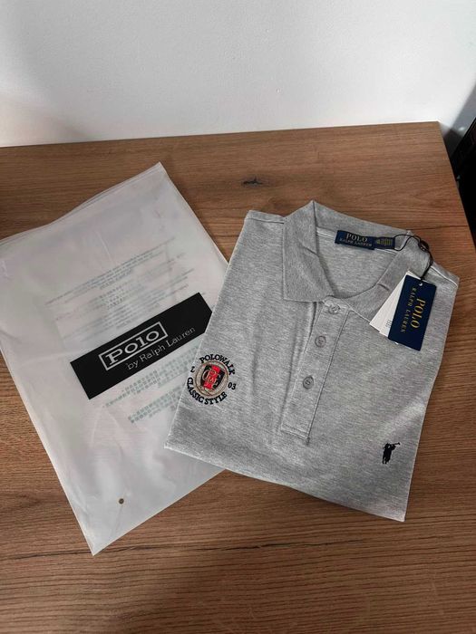 Tricou Polo Ralph Lauren gri Xxl