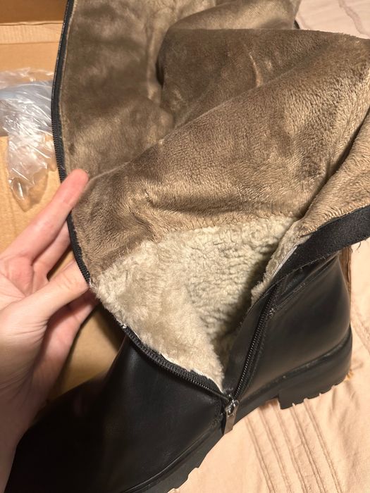 Ботфорты женские черные