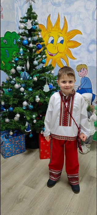 Costum popular 4-5 ani