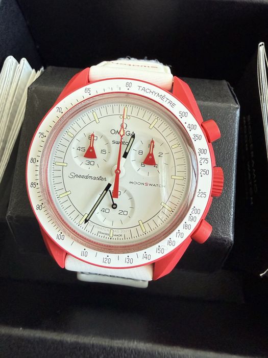 Ceas Omega x Swatch -moon swatch– Mission to Mars