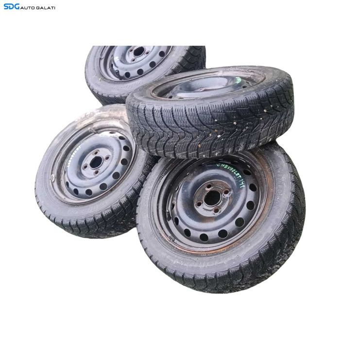 Set 4 Jante Roti Tabla 185 60 R14 ET45 Chevrolet Aveo 2003 - 2011 [M9433]