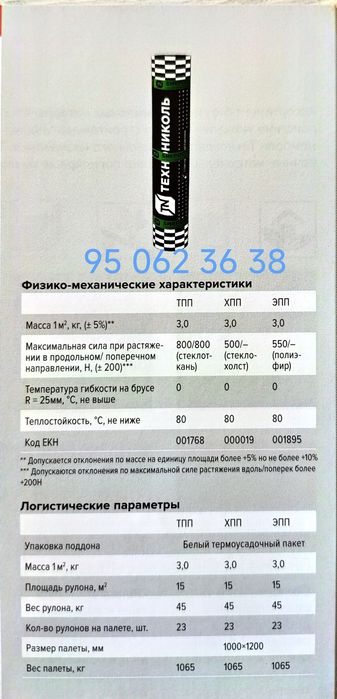Гидроизоляция Технониколь