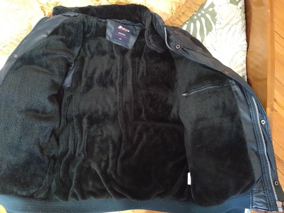 Мъжко зимно яке с подплата