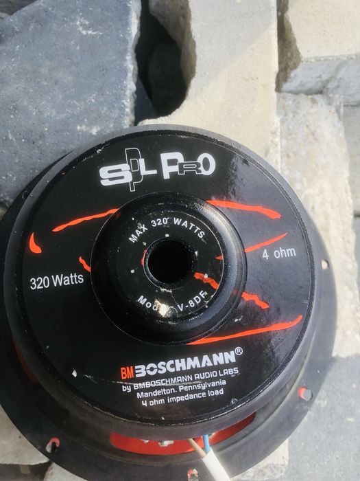 Difuzoare subwoofer Boschman