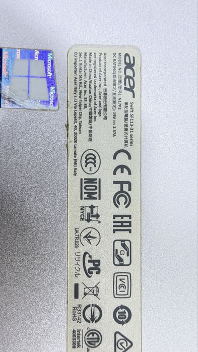 Ноутбук Acer Swift SF113-31