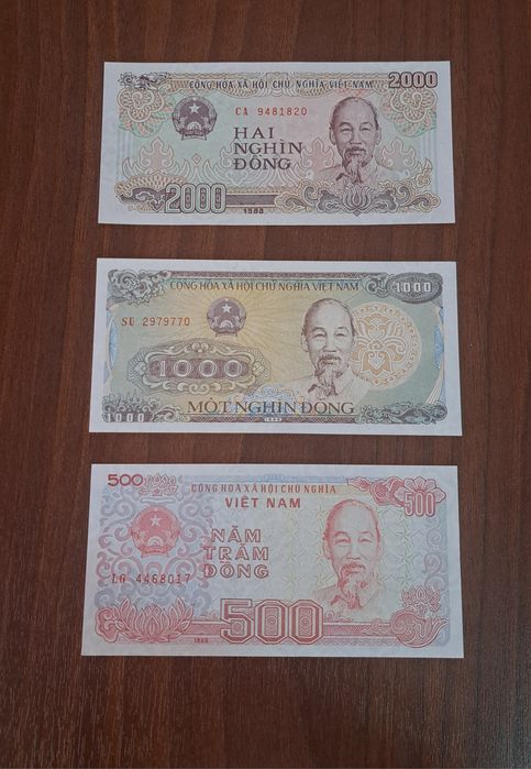 Банкноты (Купюры) Вьетнама