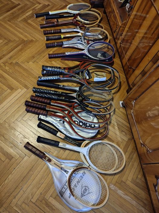 Rachete tenis profesonale si/sau vintage , dar si squash ,badminton :