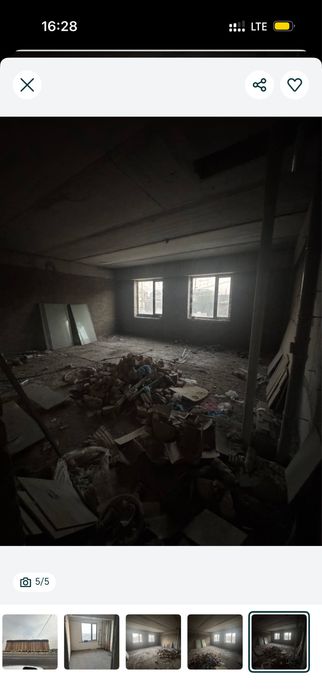 Срочно! Нежилое помещение Сурум вдоль дороги. 1-этаж 8-этажного дома