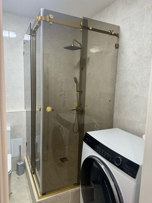 Перегородка для душа, душ кабина, стекло, шторка в ванную